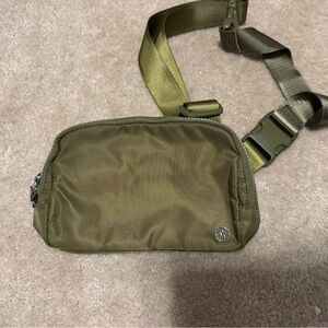 Chic Olive Crossbody Bag